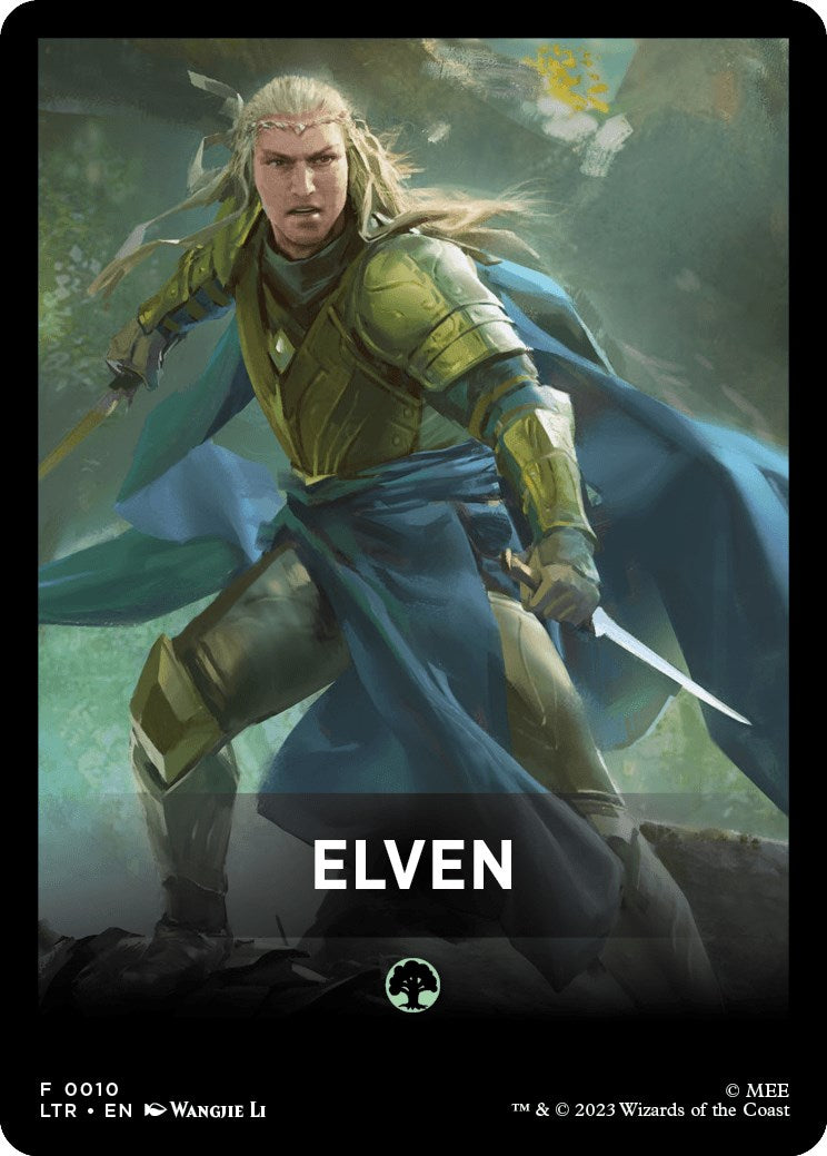 Elven (010) - Tales of Middle-earth Front Cards