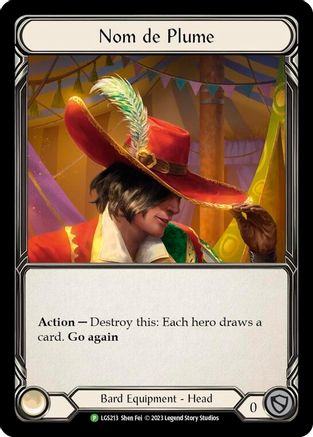 Nom de Plume (LGS213) Rainbow Foil - FaB Promos
