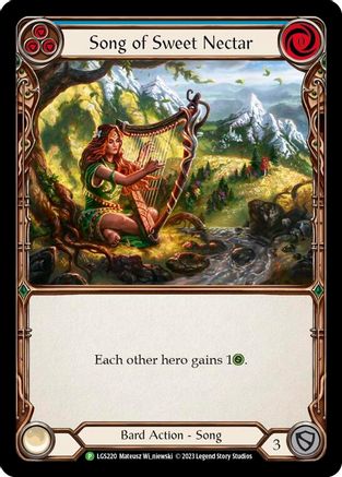 Song of Sweet Nectar (LGS220) Rainbow Foil - FaB Promos
