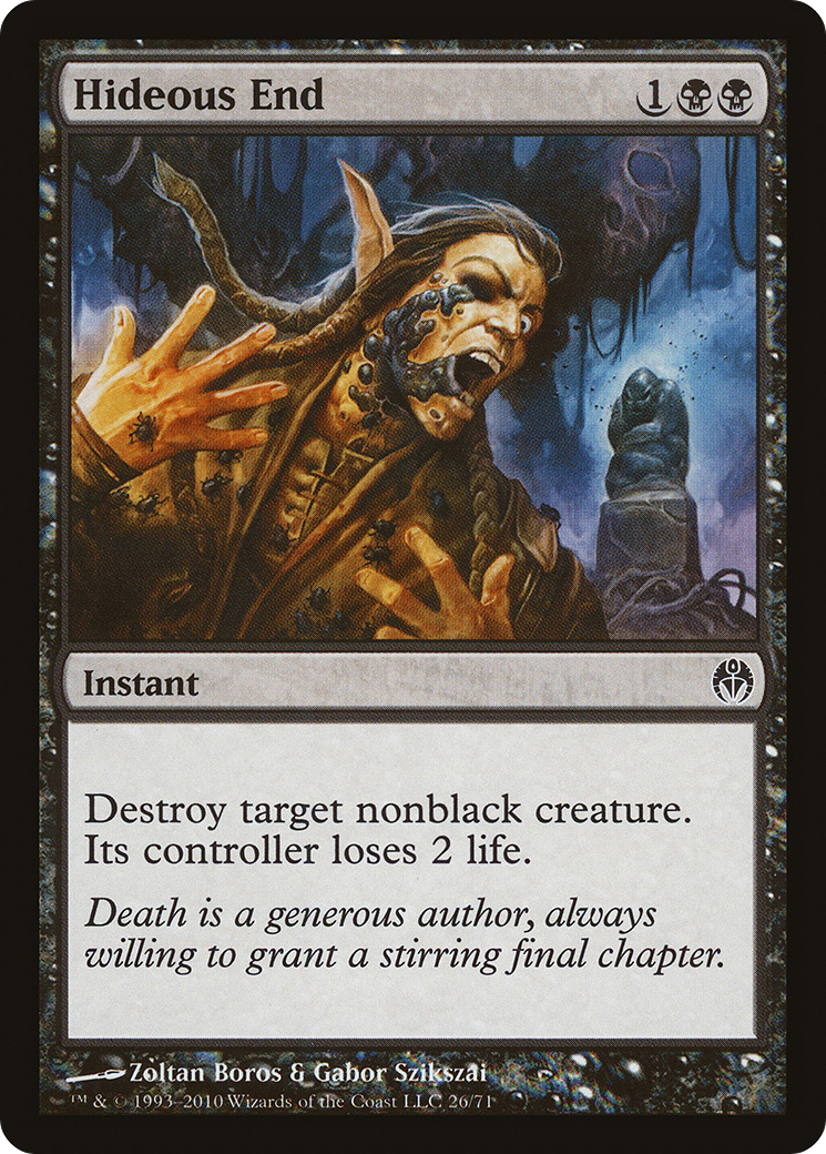 Hideous End (026) - Duel Decks: Phyrexia vs. the Coalition