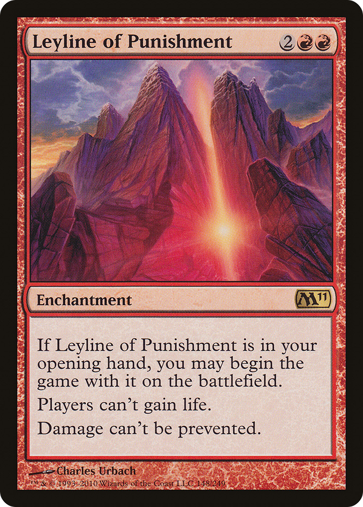 Leyline of Punishment (148) Foil - Magic 2011