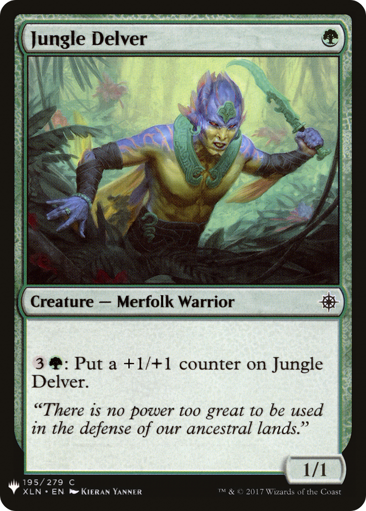 Jungle Delver (195) - The List