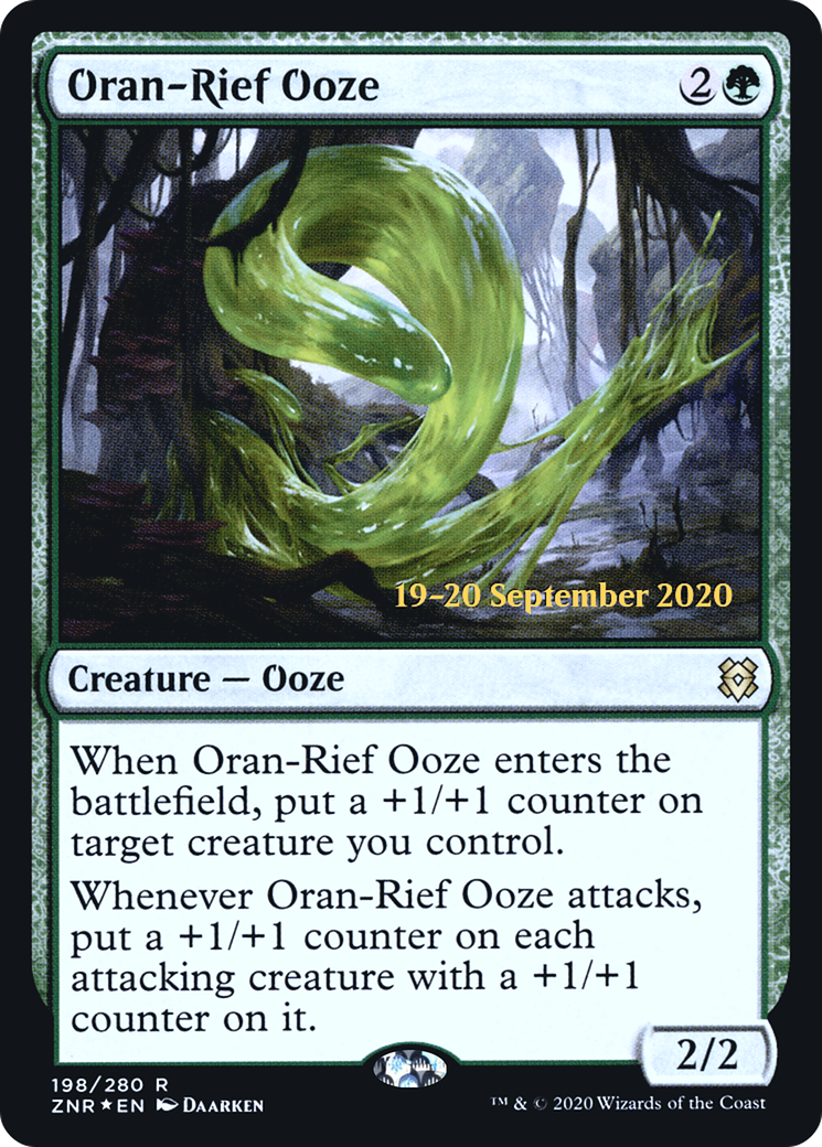 Oran-Rief Ooze (198) Foil - Zendikar Rising Promos