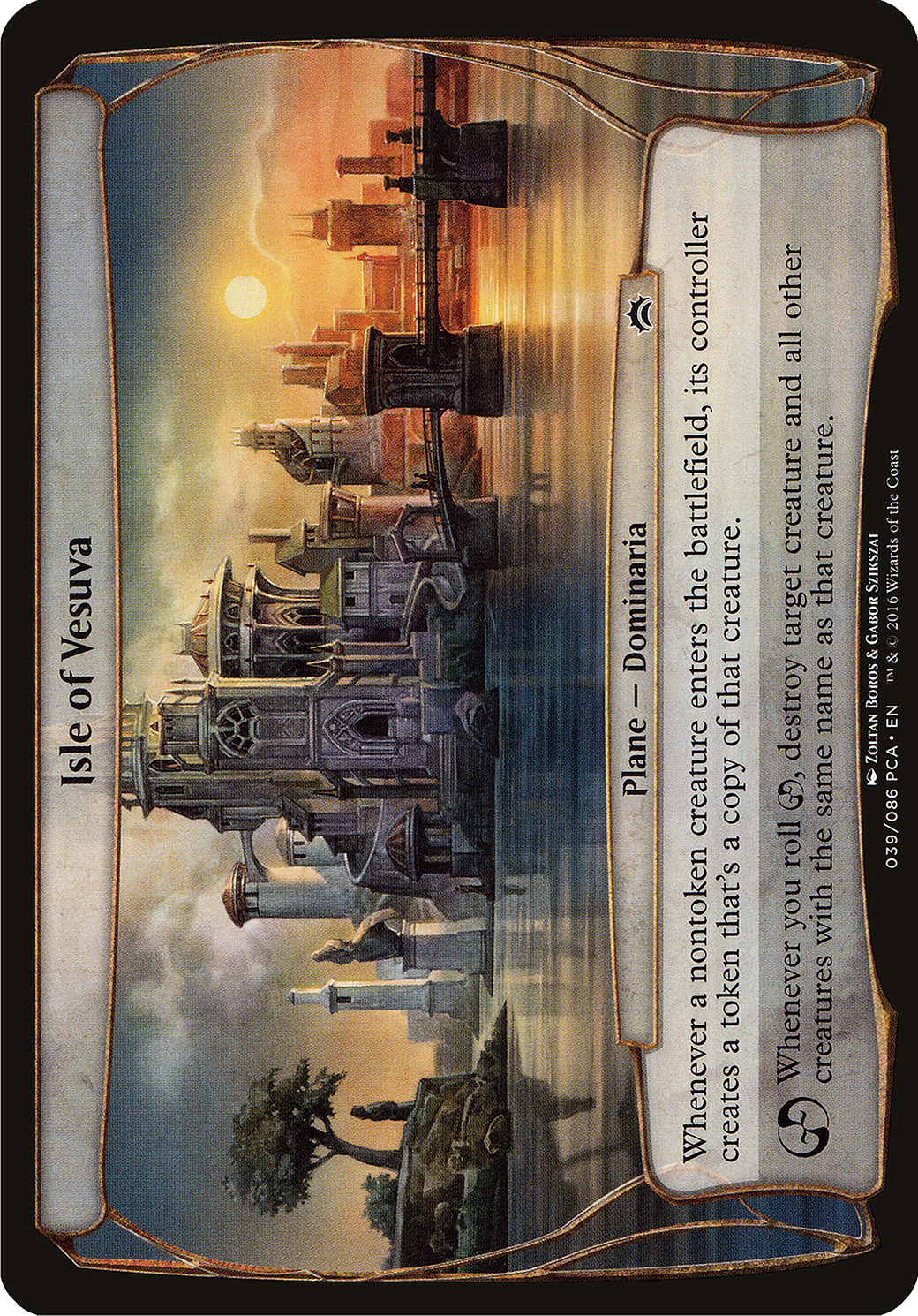 Isle of Vesuva (Planechase Anthology) - Planechase Anthology Planes