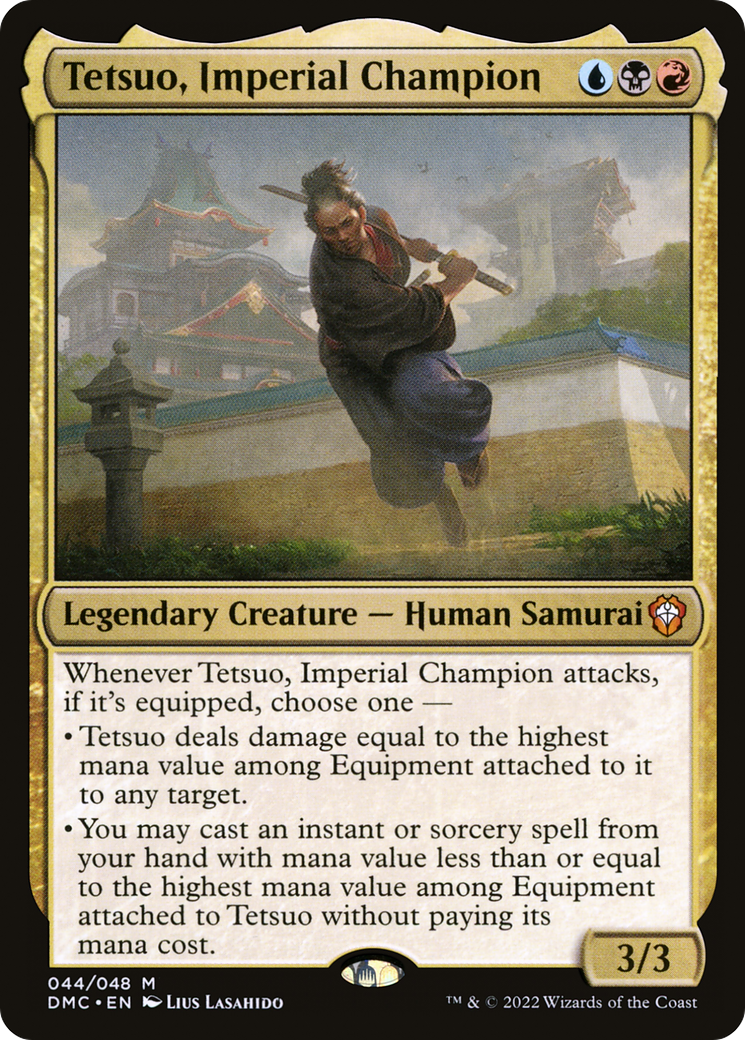 Tetsuo, Imperial Champion (044) Foil - Dominaria United Commander