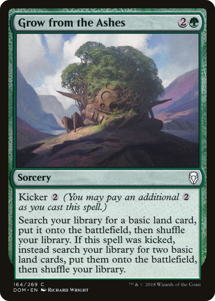 Grow from the Ashes (164) Foil - Dominaria
