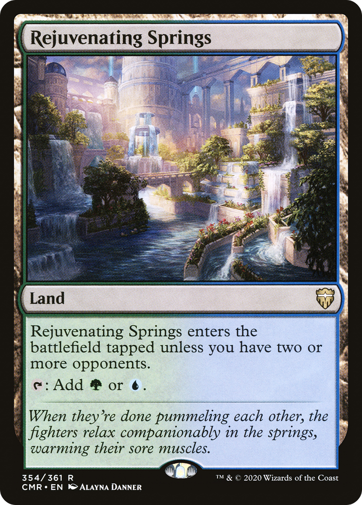 Rejuvenating Springs (354) Foil - Commander Legends