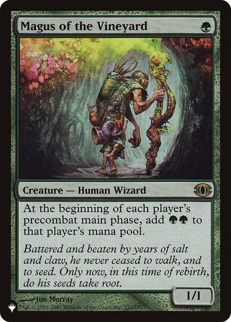 Magus of the Vineyard (FUT-132) - The List