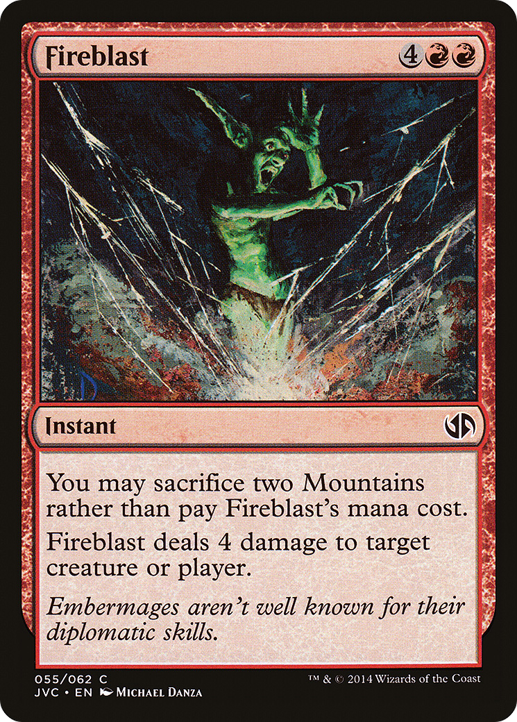 Fireblast (055) - Duel Decks Anthology: Jace vs. Chandra