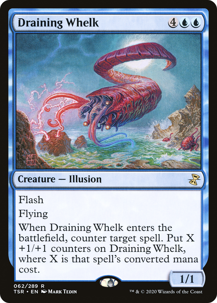 Draining Whelk (062) Foil - Time Spiral Remastered