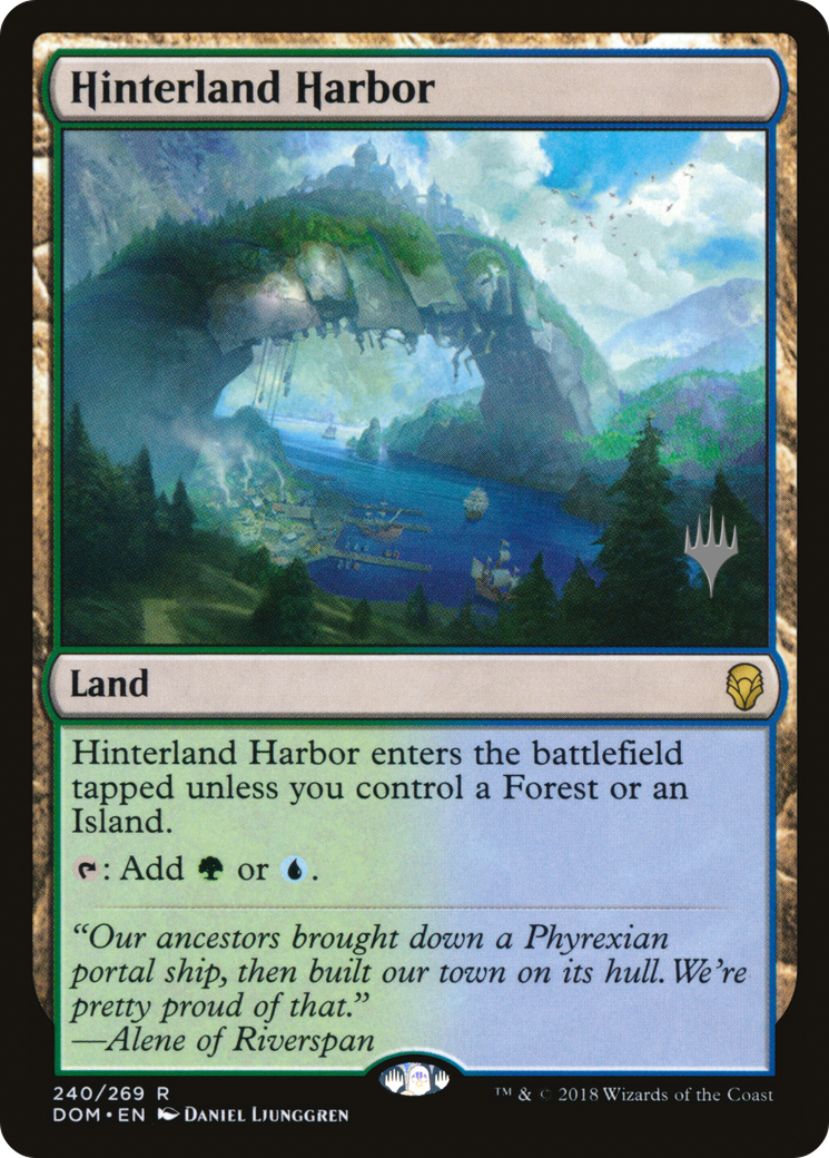 Hinterland Harbor (240p) - Dominaria Promos