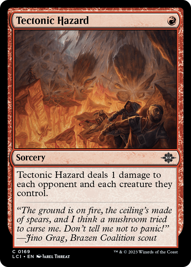 Tectonic Hazard (169) - The Lost Caverns of Ixalan