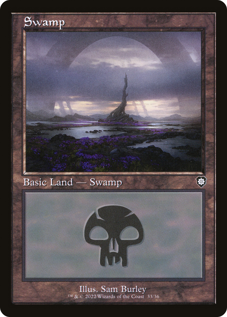 Swamp (Retro) (033) - The Brothers' War Commander