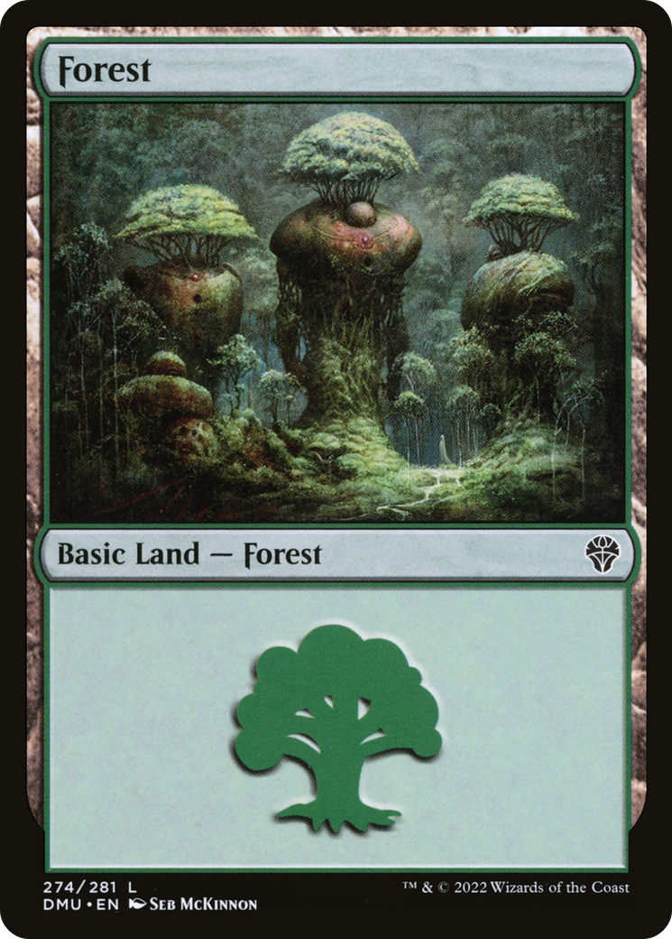 Forest (274) Foil - Dominaria United