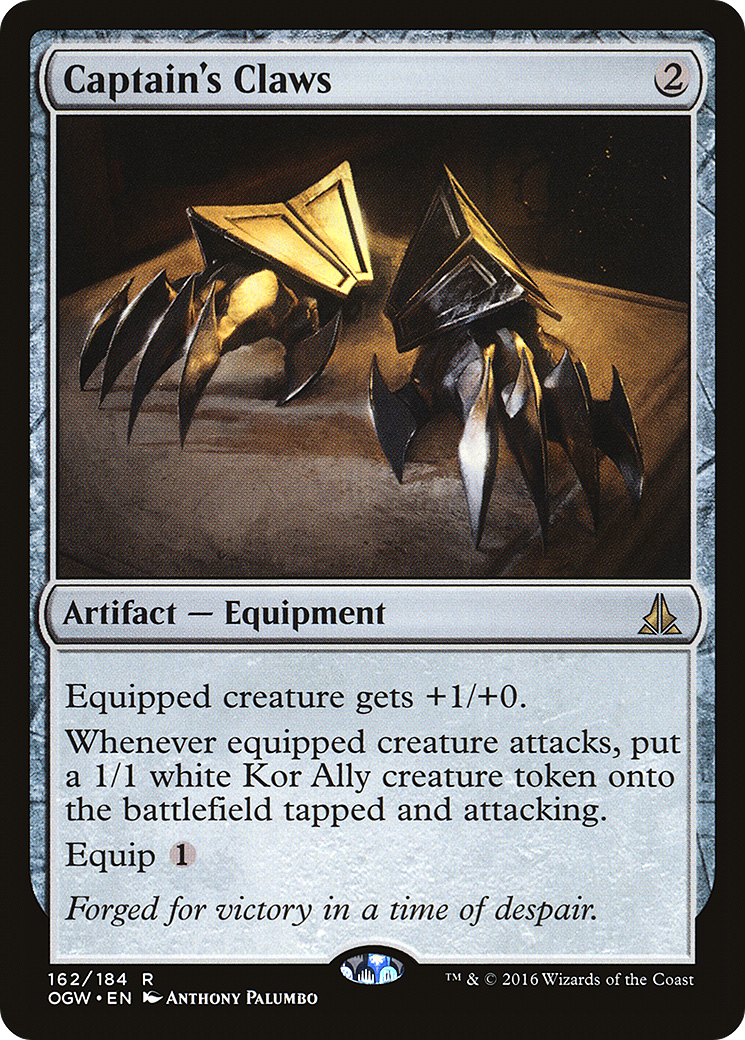 Captain's Claws (162) Foil - Oath of the Gatewatch
