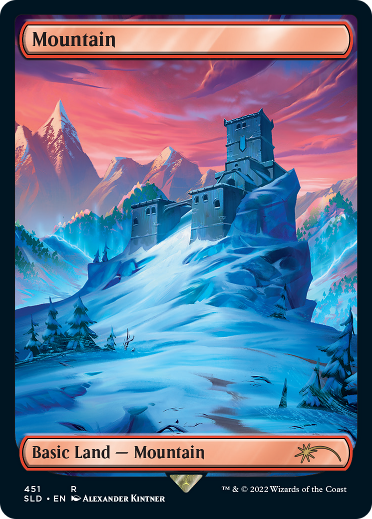 Mountain (451) Foil - Secret Lair Drop