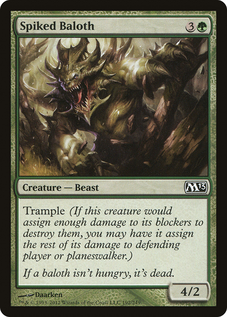 Spiked Baloth (192) - Magic 2013