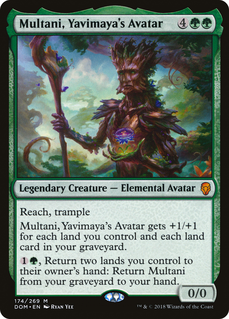 Multani, Yavimaya's Avatar (174) Foil - Dominaria