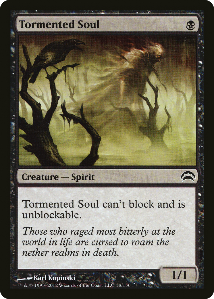 Tormented Soul (038) Foil - Planechase 2012