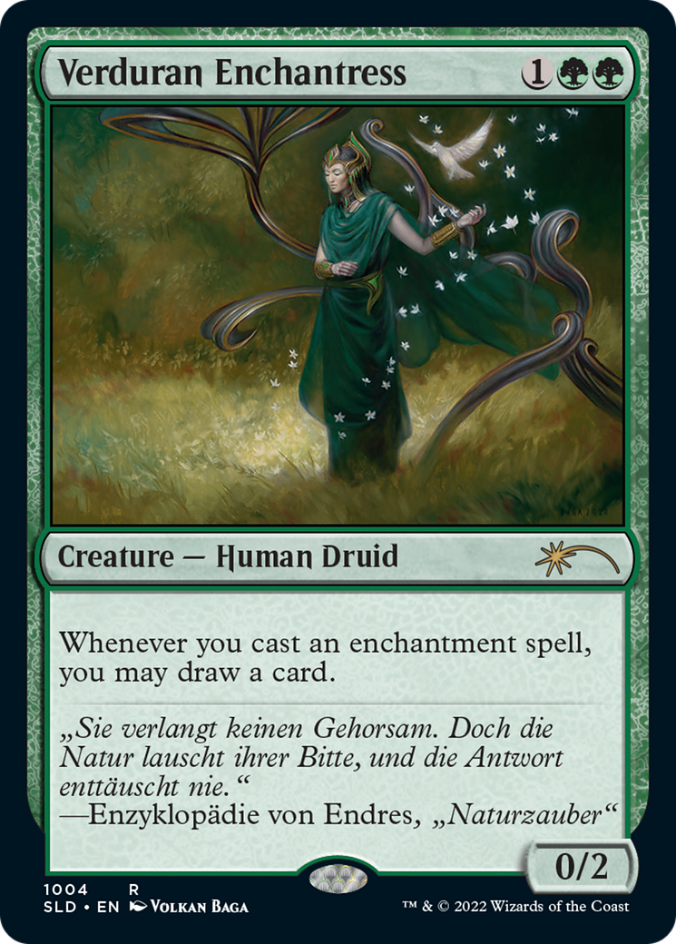 Verduran Enchantress (1004) - Secret Lair Drop