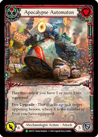 Apocalypse Automaton (FAB175) Cold Foil - FaB Promos