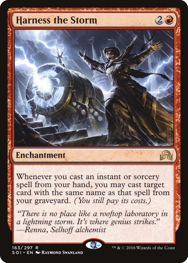 Harness the Storm (163) Foil - Shadows over Innistrad