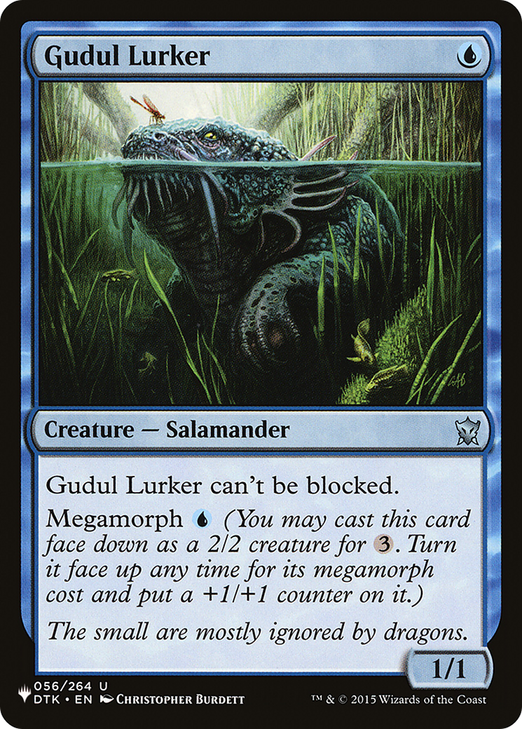 Gudul Lurker (DTK-56) - The List