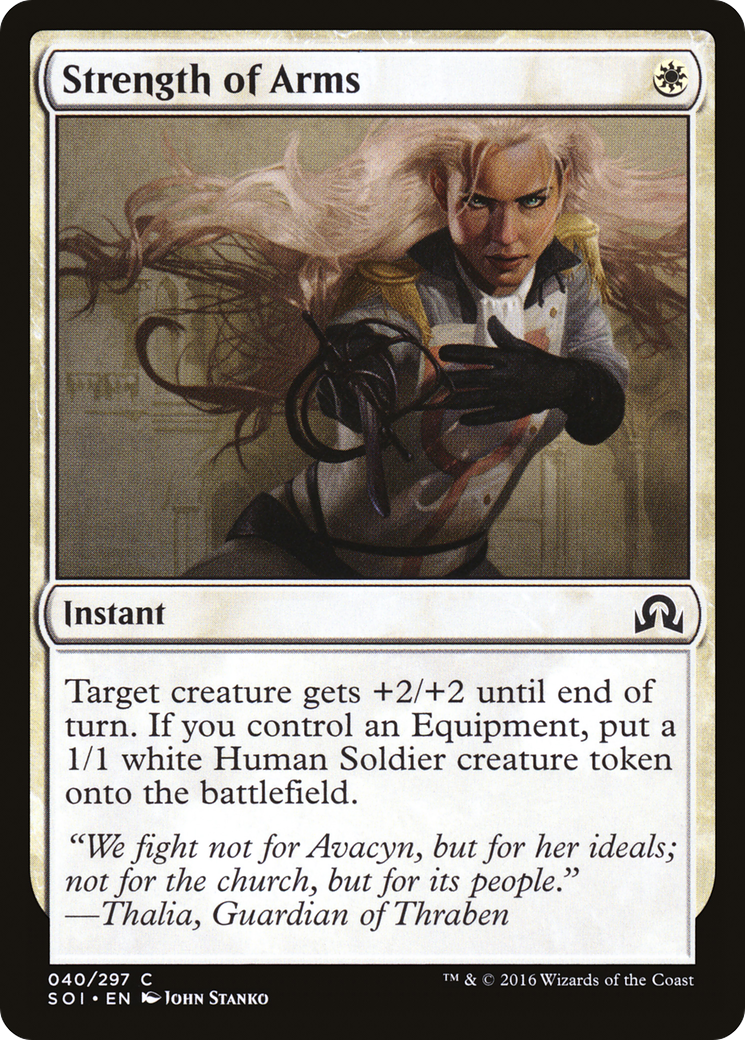 Strength of Arms (040) - Shadows over Innistrad
