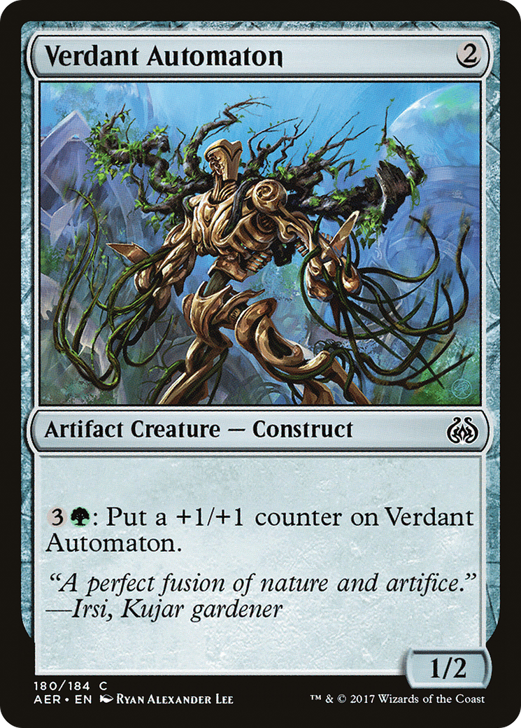 Verdant Automaton (180) Foil - Aether Revolt