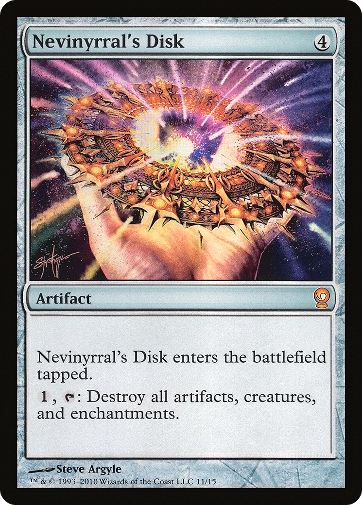 Nevinyrral's Disk (011) Foil - From the Vault: Relics