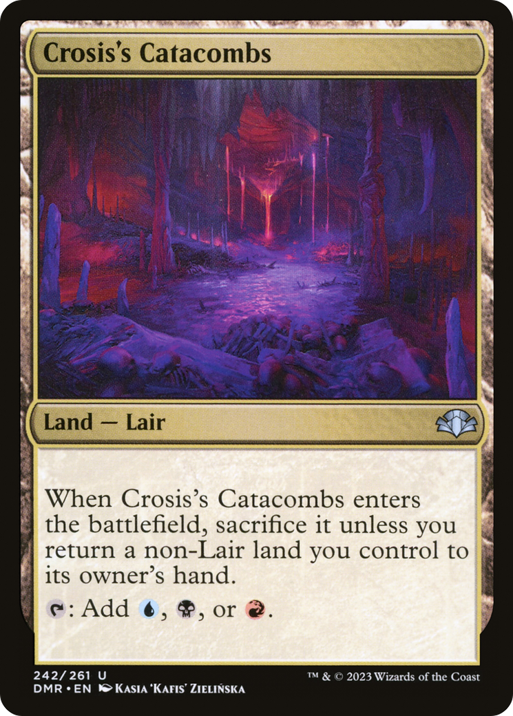 Crosis's Catacombs (242) Foil - Dominaria Remastered