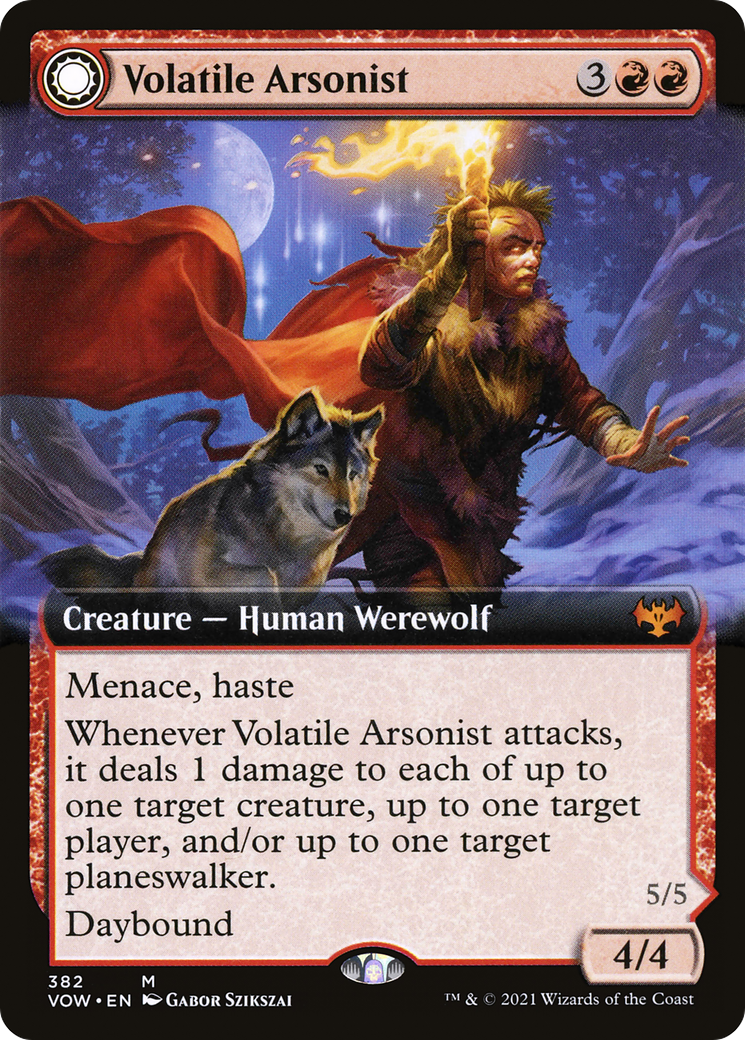 Volatile Arsonist (Extended Art) (382) - Innistrad: Crimson Vow
