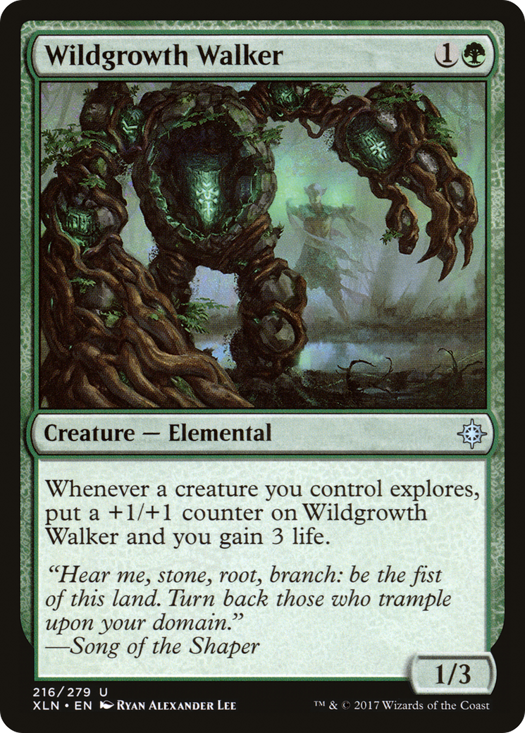 Wildgrowth Walker (216) Foil - Ixalan