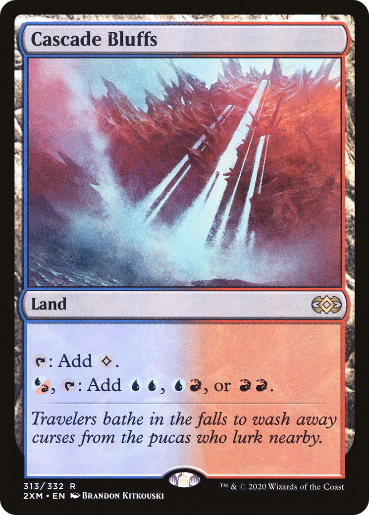 Cascade Bluffs (313) Foil - Double Masters