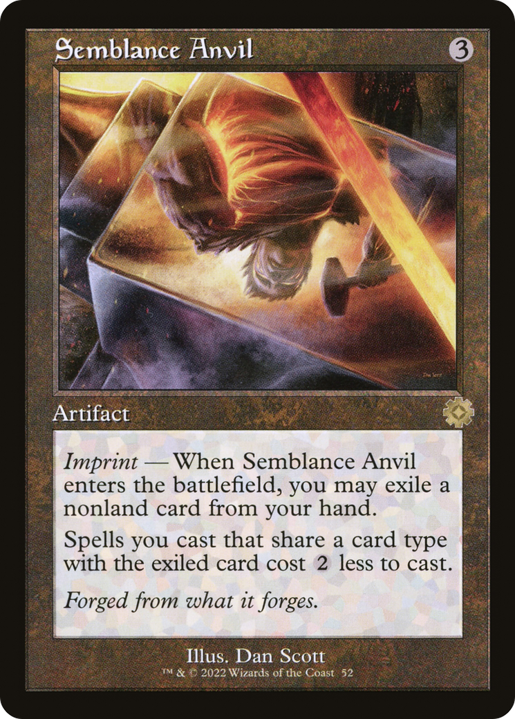Semblance Anvil (Retro) (052) - The Brothers' War Retro Artifacts
