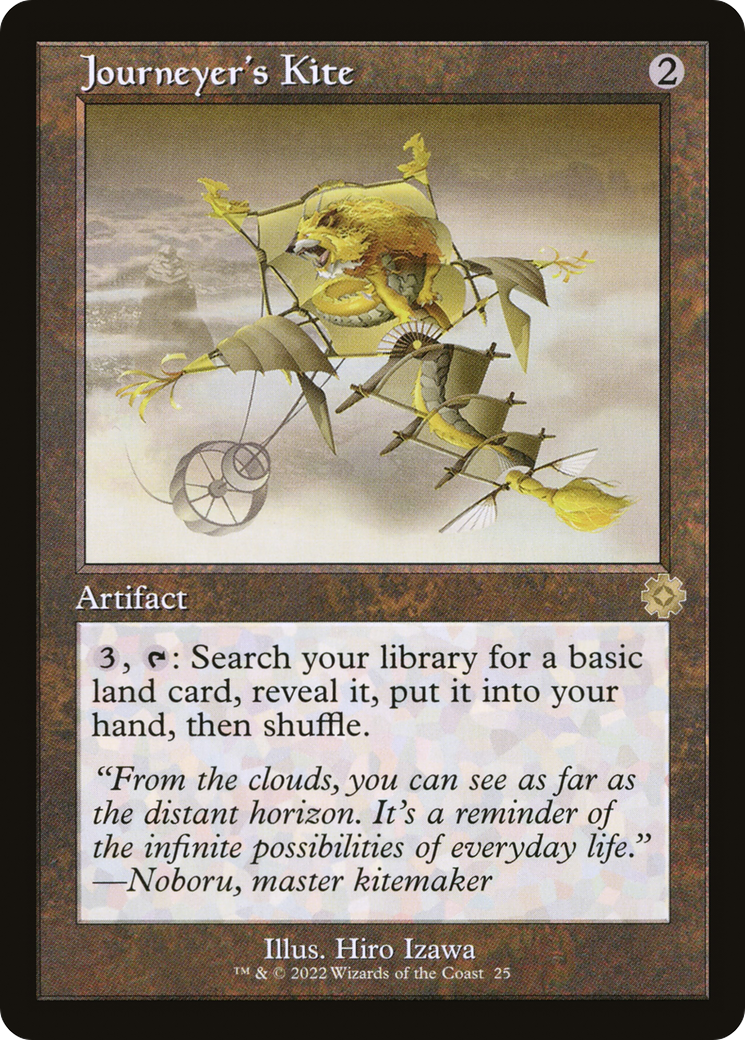 Journeyer's Kite (Retro) (025) Foil - The Brothers' War Retro Artifacts
