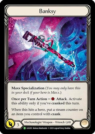 Banksy (LGS201) Cold Foil - FaB Promos