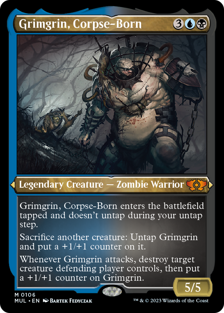 Grimgrin, Corpse-Born (106) Foil - Multiverse Legends