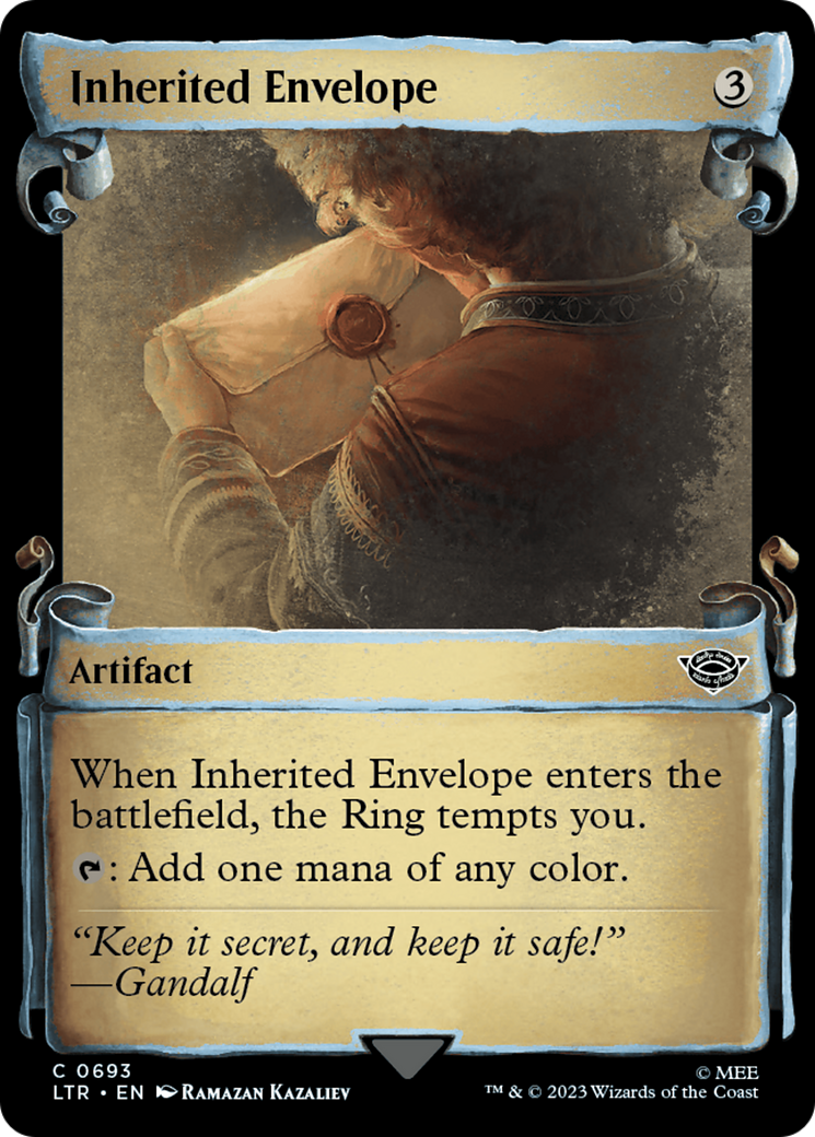 Inherited Envelope (Showcase) (693) - The Lord of the Rings: Tales of Middle-earth