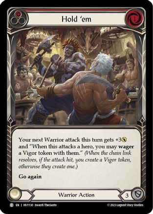 Hold 'em (Red) (HVY130) - Heavy Hitters