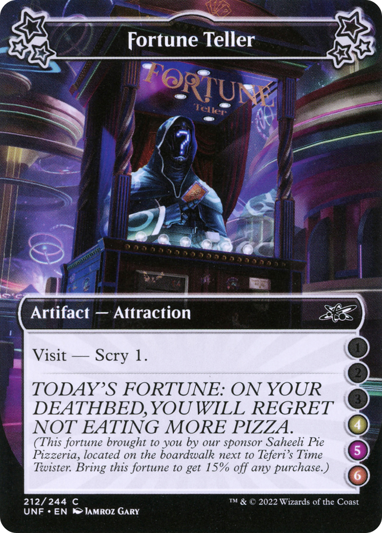 Fortune Teller (212f) Foil - Unfinity