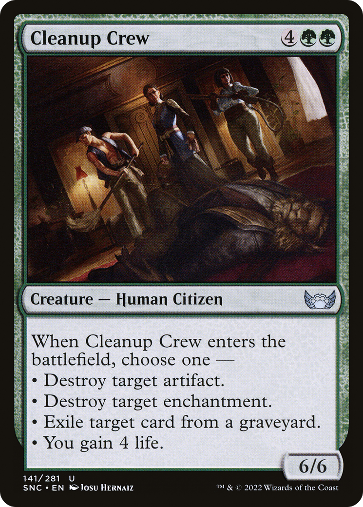 Cleanup Crew (141) - Streets of New Capenna