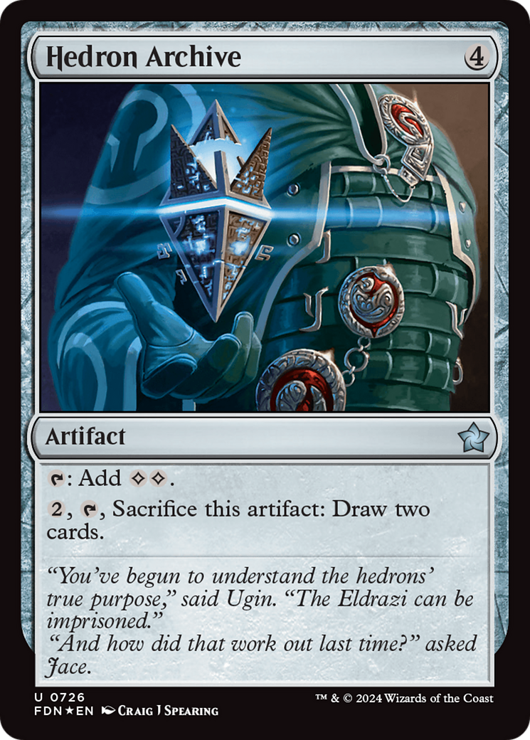 Hedron Archive (726) Foil - Foundations
