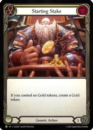 Starting Stake (LGS228) Cold Foil - FaB Promos
