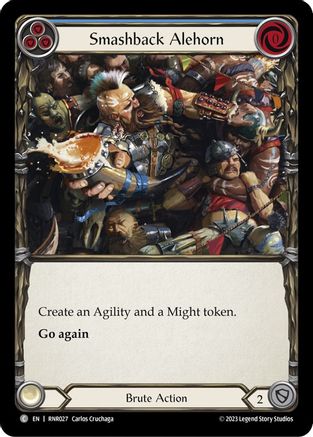 Smashback Alehorn (RNR027) - Blitz Deck: Heavy Hitters - Rhinar