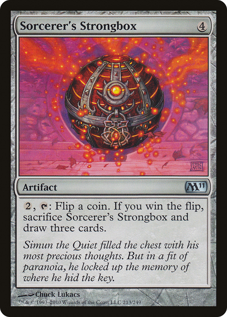 Sorcerer's Strongbox (213) Foil - Magic 2011