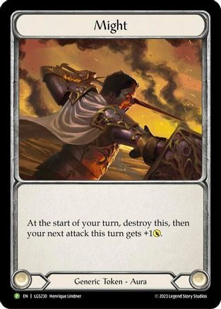 Might // Vigor (LGS230) Rainbow Foil - FaB Promos
