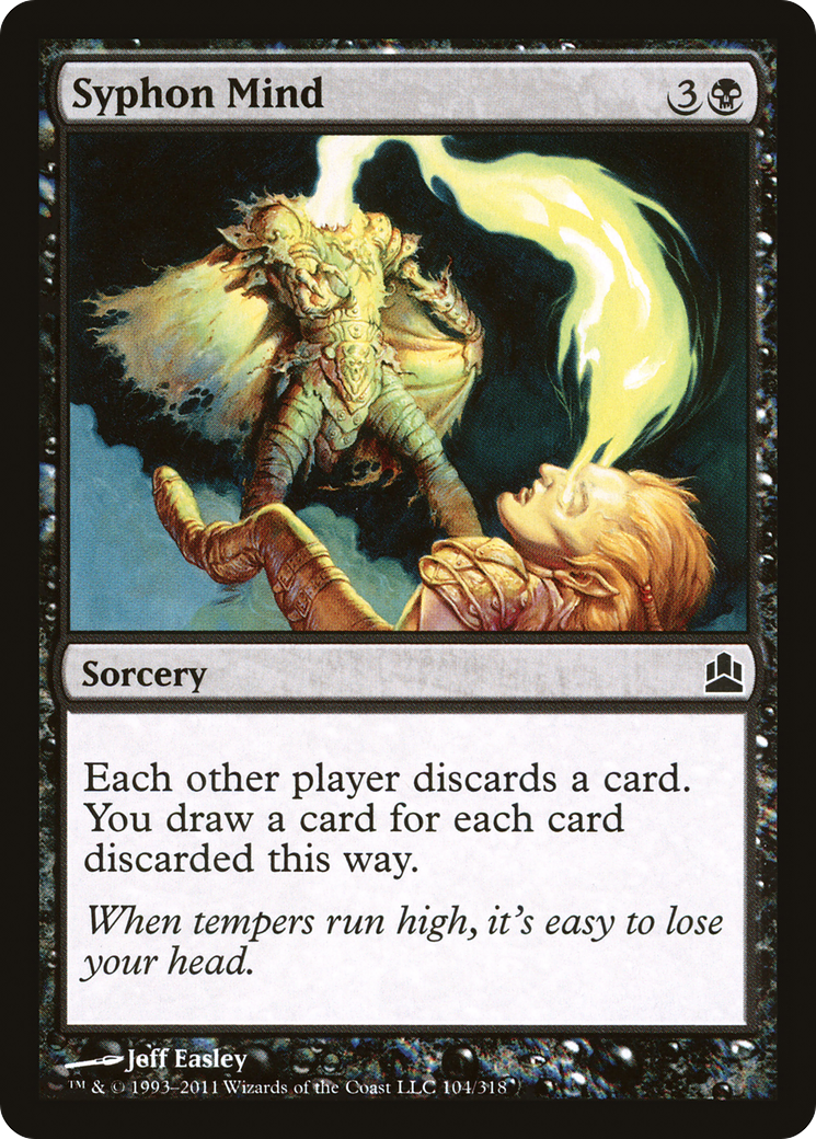 Syphon Mind (104) - Commander 2011