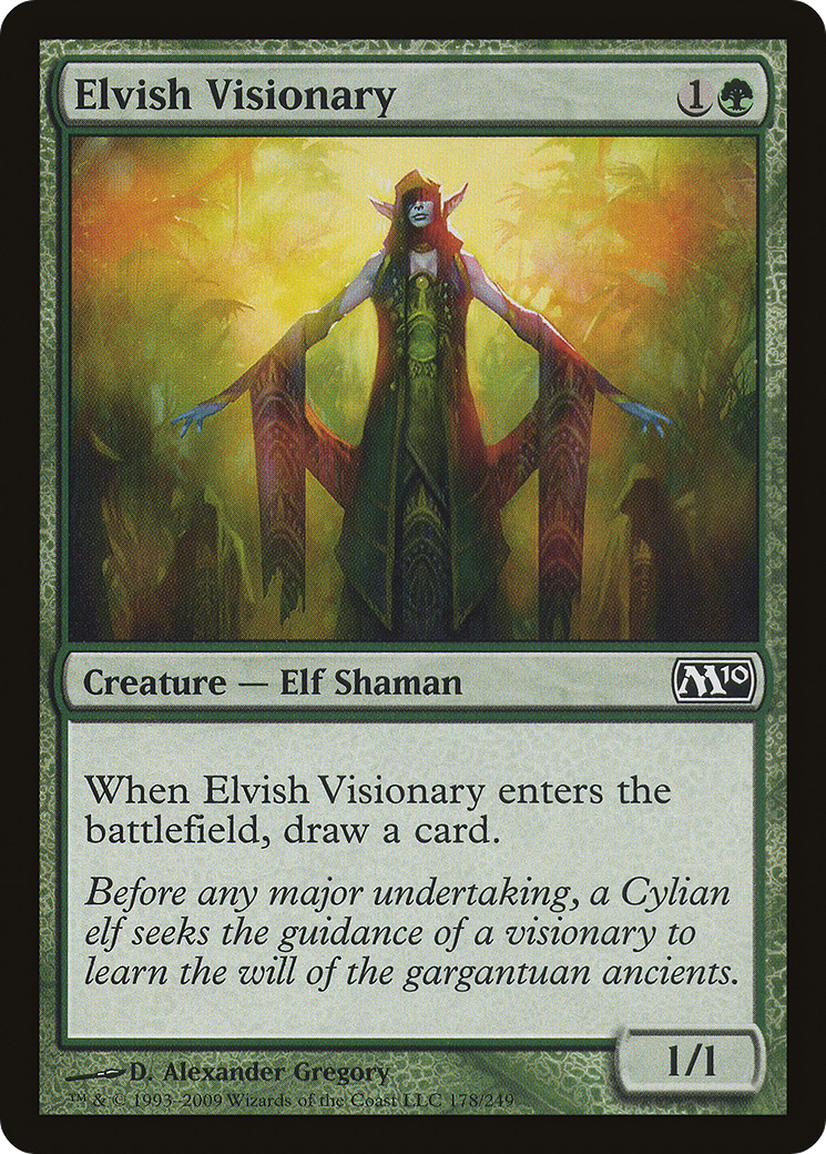 Elvish Visionary (178) - Magic 2010