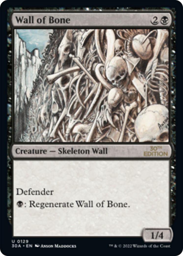 Wall of Bone (129) - 30th Anniversary Edition